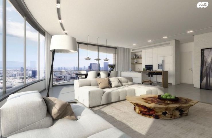 דירה, גרציאני יצחק 8, גני שרונה, קרית הממשלה, תל אביב יפו