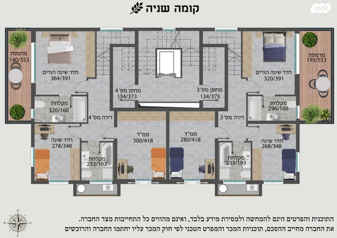דופלקס, יוחנן הסנדלר 6, רמב"ם, ראשון לציון