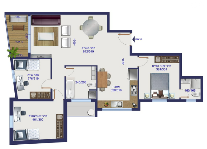 דירה, ביאליק, בת ים