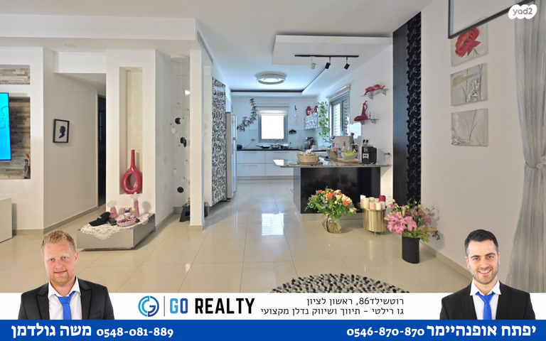 דירה, יהודה רגוניס, רמב"ם, ראשון לציון