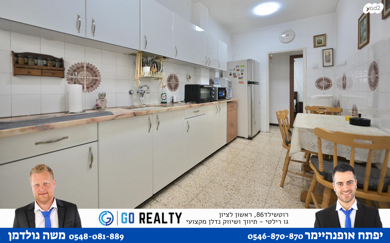 דירה, מרגולין, רמב"ם, ראשון לציון