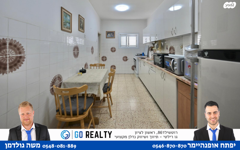 דירה, מרגולין, רמב"ם, ראשון לציון