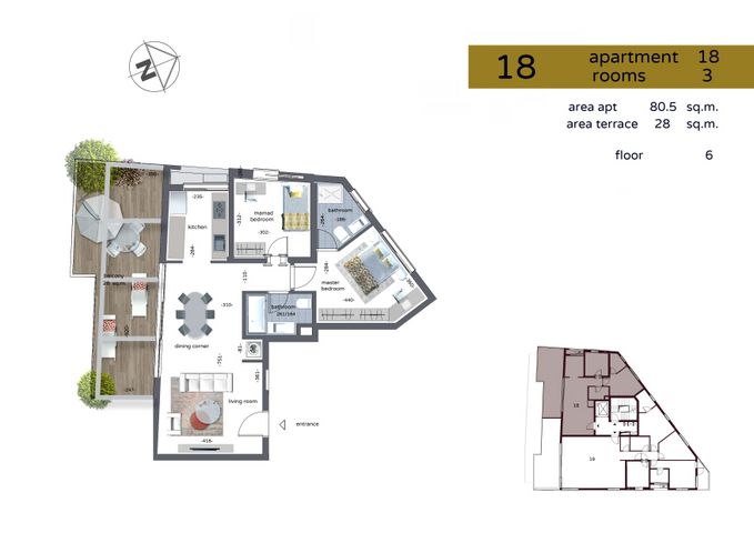 גג/ פנטהאוז, סוטין 15, הצפון החדש - דרום, תל אביב יפו