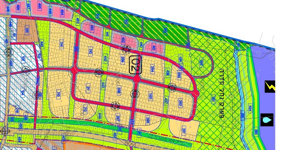 מגרשים, חיים משה שפירא, גבעת אולגה, חדרה