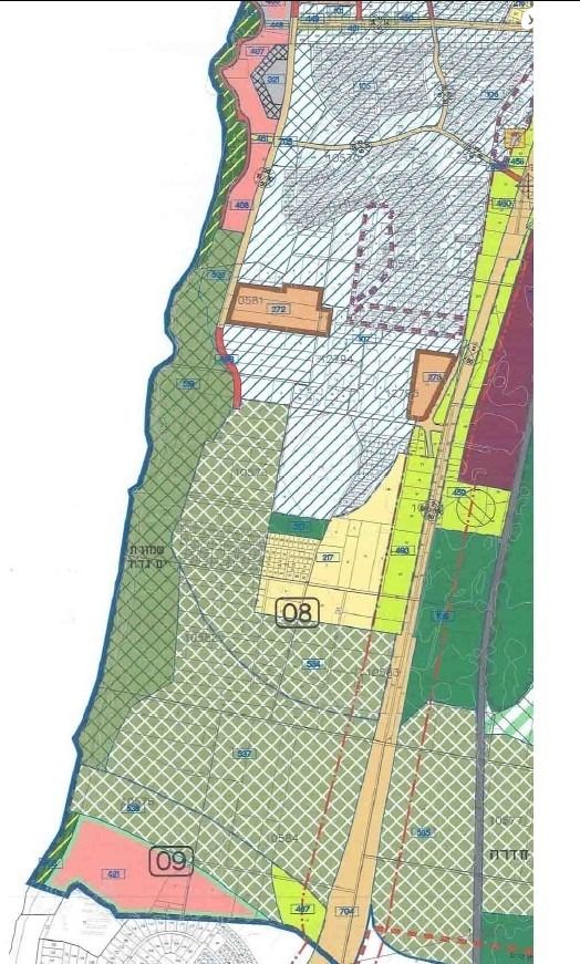 מגרשים, ארזי הלבנון, עין הים, חדרה