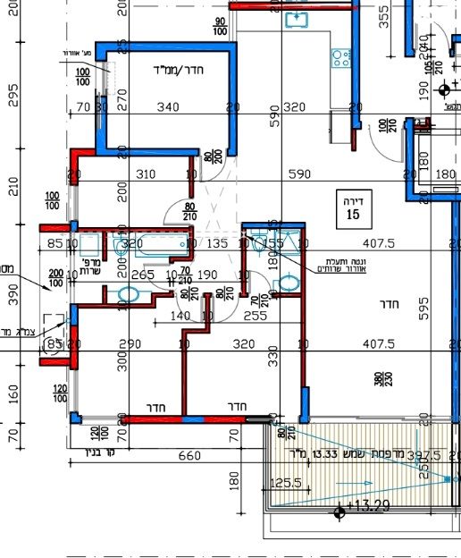 דירה, אנה פרנק 22, דרום מזרח, בת ים