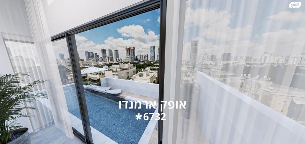 גג/ פנטהאוז, שמריהו לוין 13, הצפון הישן - דרום, תל אביב יפו