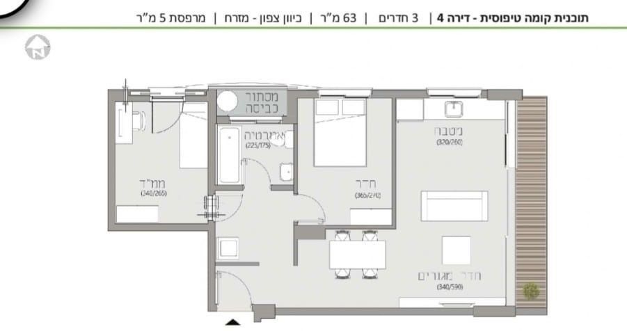 דירה, הרב קוקיס 18, בת ים