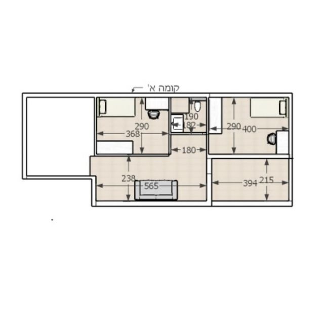 מגרשים, אחוזם