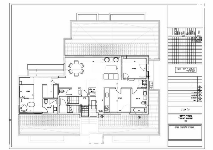 גג/ פנטהאוז, טרומפלדור, לב תל אביב, לב העיר צפון, תל אביב יפו