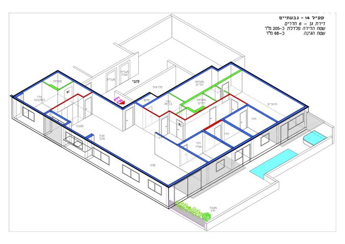 דירת גן, בורוכוב, גבעתיים