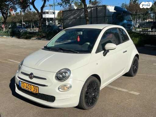 מודעת רכב פיאט 500