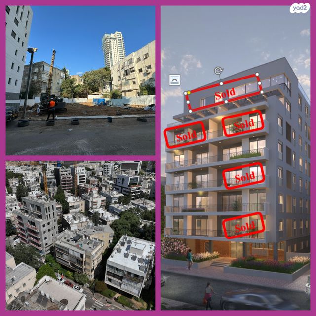 גג/ פנטהאוז, סוטין 15, הצפון החדש - דרום, תל אביב יפו