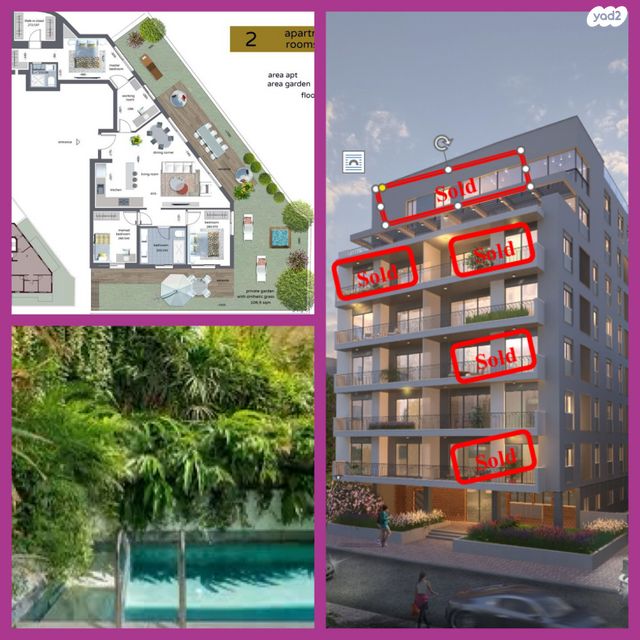 דירת גן, סוטין 15, הצפון החדש - דרום, תל אביב יפו