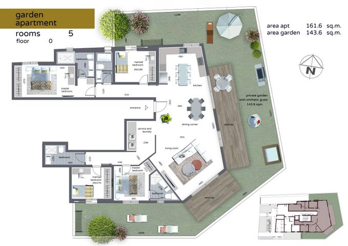 דירת גן, שילה 8, הצפון החדש - דרום, תל אביב יפו