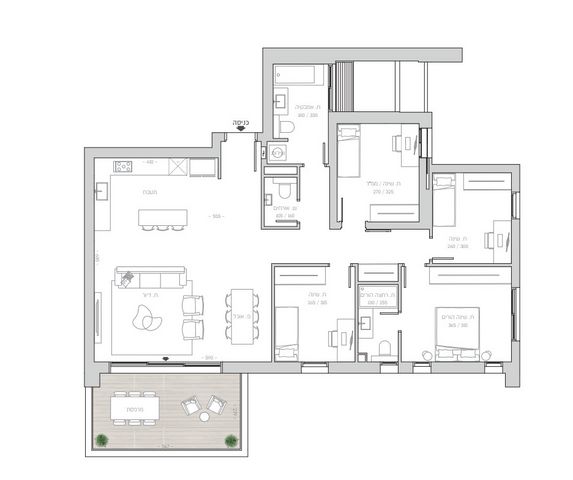 דירה, בר כוכבא, הרצליה