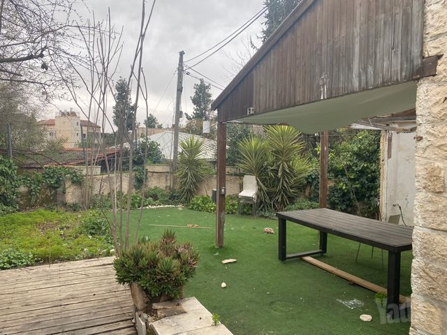 דירת גן להשכרה בירושלים (תיווך) — 5