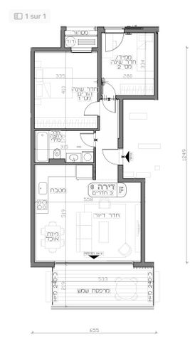 דירה, לואי מרשל 43, תל אביב יפו