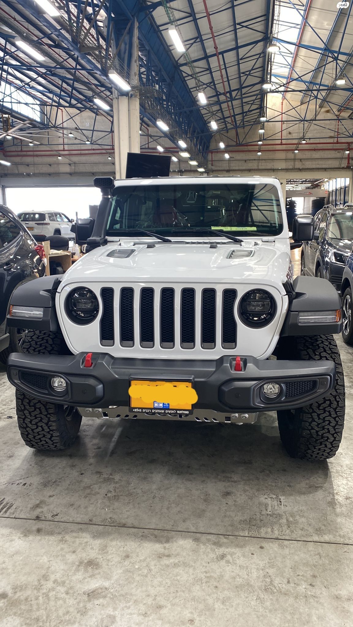 מודעת רכב ג'יפ / Jeep רנגלר ארוך