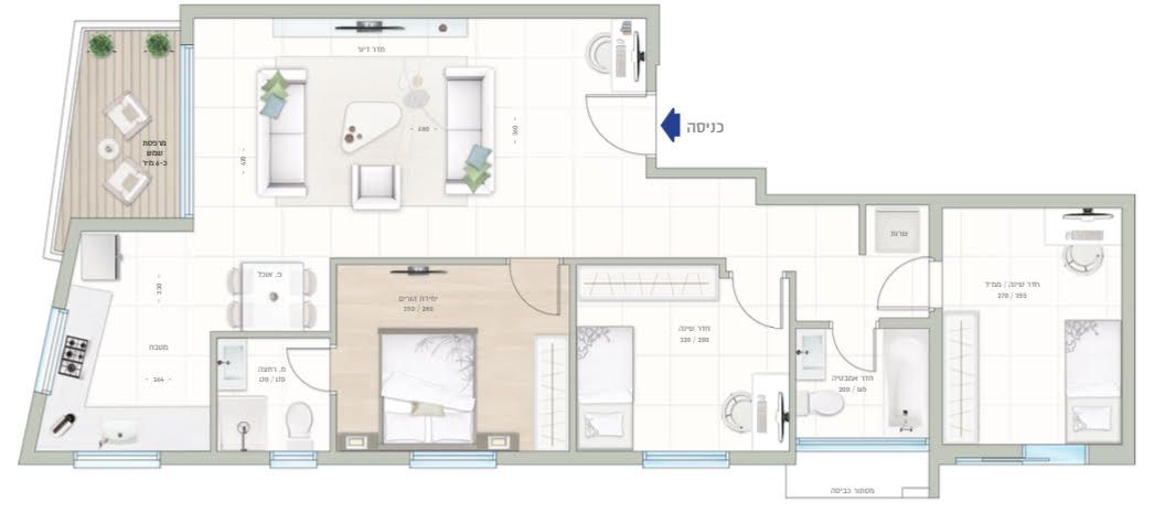 דירה, הרא"ה 95, עליות, רמת גן