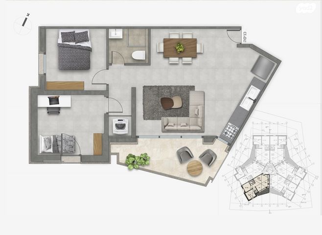 דירה, דוד שמעוני, גבעת הורדים, רסקו, ירושלים