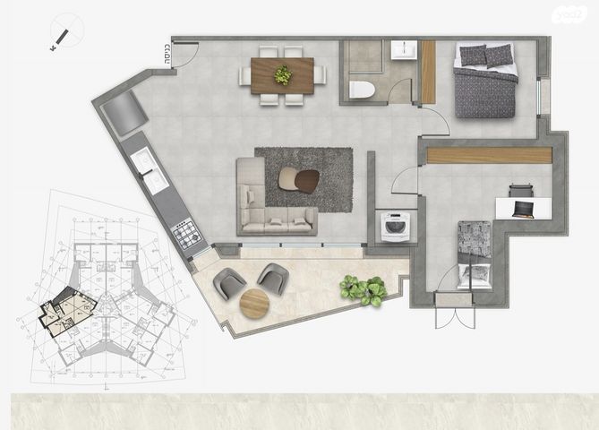 דירה, דוד שמעוני, ירושלים