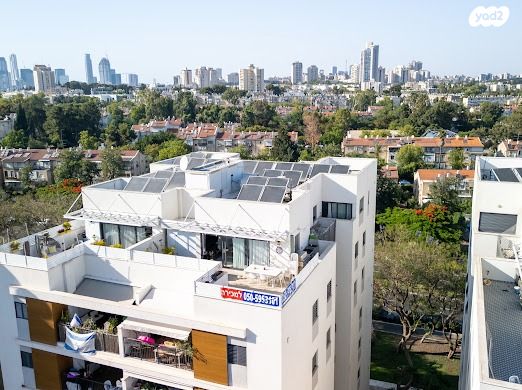 גג/ פנטהאוז, דרך הטייסים 58, נווה חן, תל אביב יפו