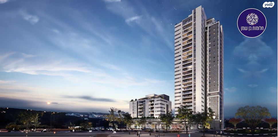 גג/ פנטהאוז, יער ברעם, נופי בן שמן, לוד