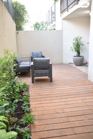 דירת גן, ברנר 6, לב תל אביב, לב העיר צפון, תל אביב יפו