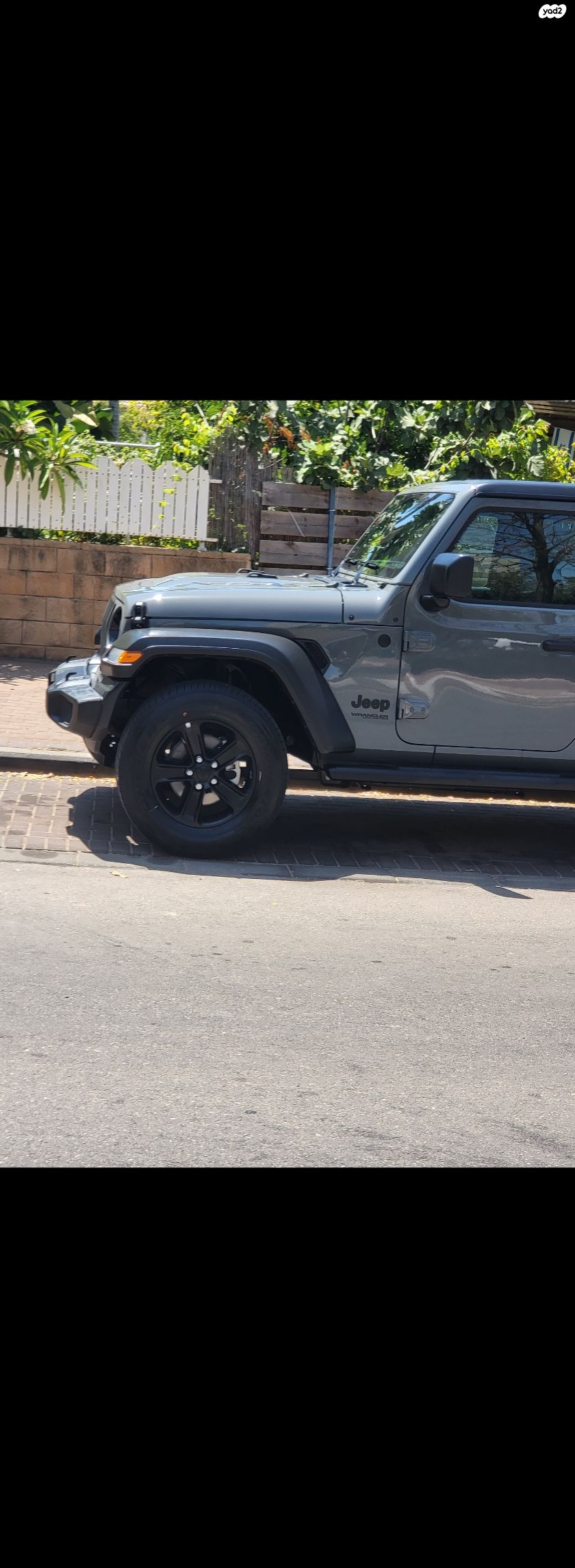 מודעת רכב ג'יפ רנגלר