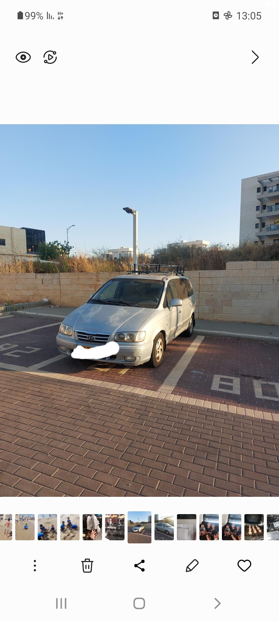 מודעת רכב יונדאי טרג'ט