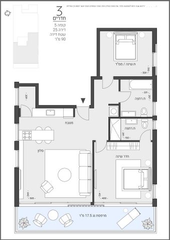 גג/ פנטהאוז, בן יהודה 215, הצפון הישן - צפון, תל אביב יפו