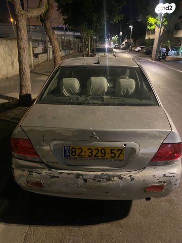 מודעת רכב מיצובישי לנסר