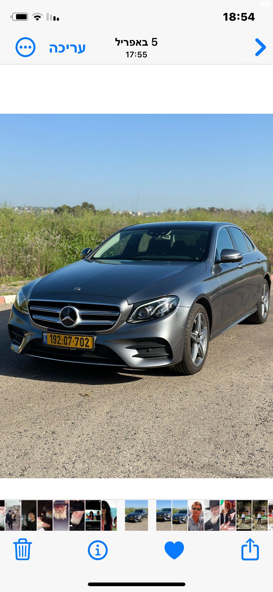 מודעת רכב מרצדס-בנץ E-class