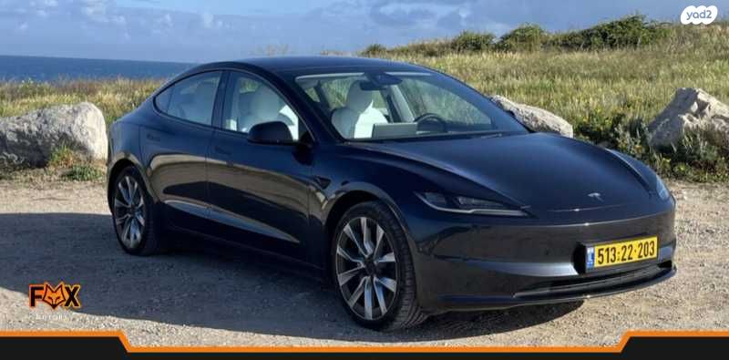 מודעת רכב טסלה מודל 3