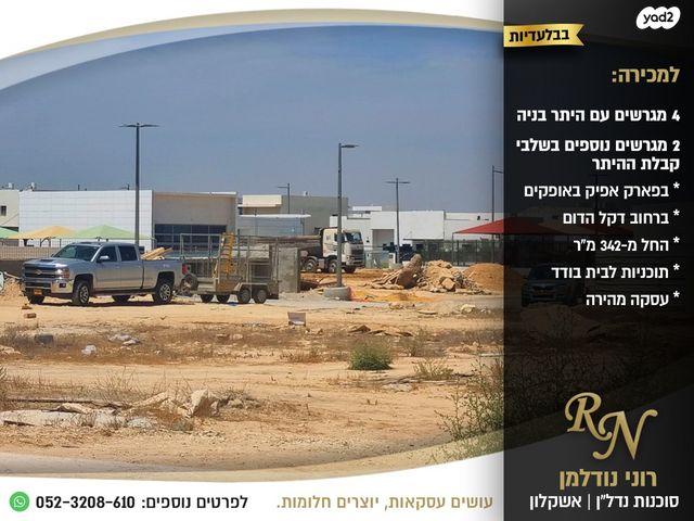 מגרשים, אופקים