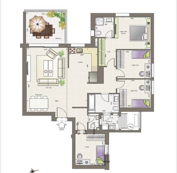 דירה, ערבי נחל, סיטי, גבעתיים