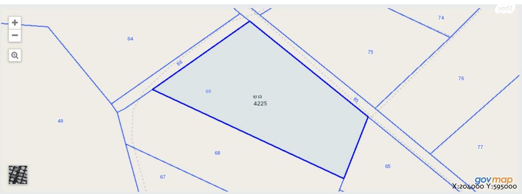 מגרשים, הרבי מליובאוויטש 5, כפר חב''ד, כפר חב"ד