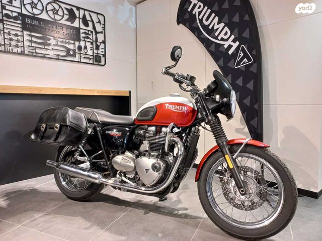 מודעת רכב טריומף Bonneville T100