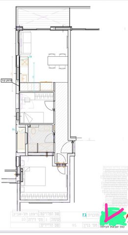 דירה, ויצמן 95, הצפון החדש - צפון, תל אביב יפו