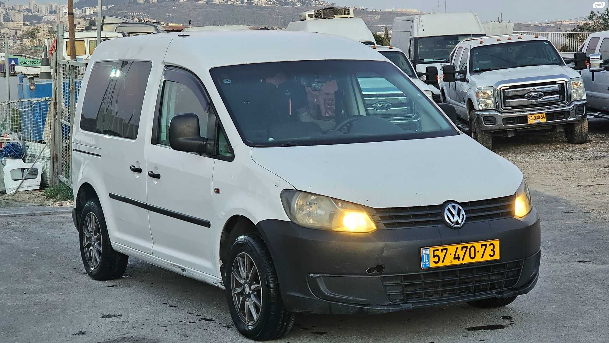 מודעת רכב פולקסווגן קאדי
