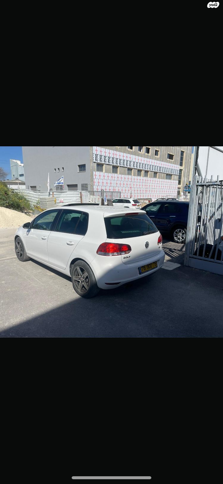 מודעת רכב פולקסווגן גולף