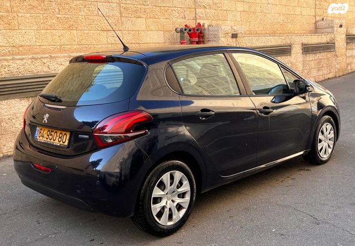 מודעת רכב פיג'ו 208