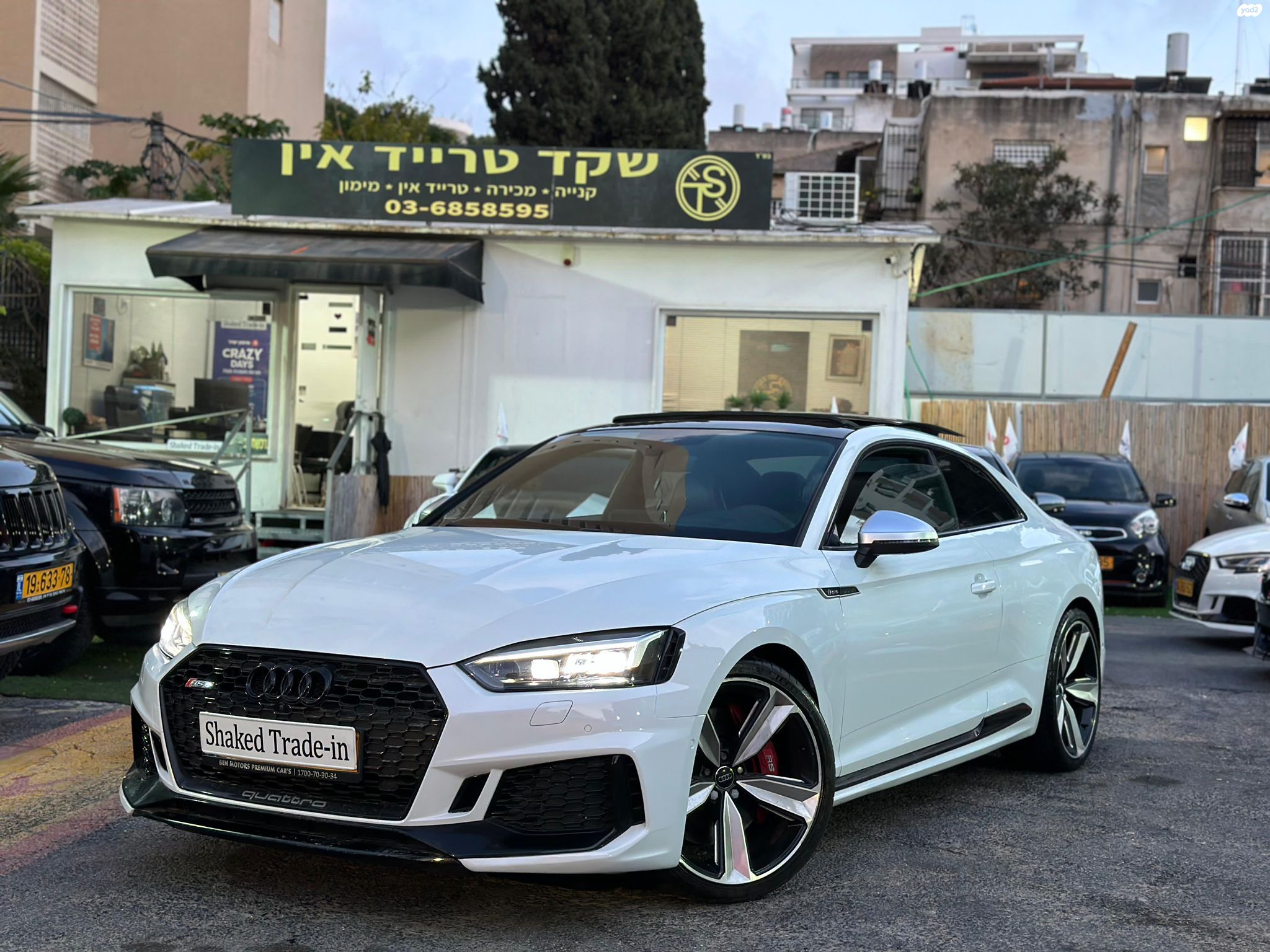 מודעת רכב אאודי RS 5