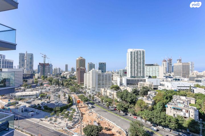 דירה, דרך מנחם בגין 144, מונטיפיורי, הרכבת, תל אביב יפו