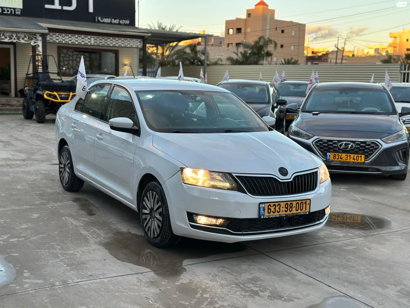 מודעת רכב סקודה ראפיד