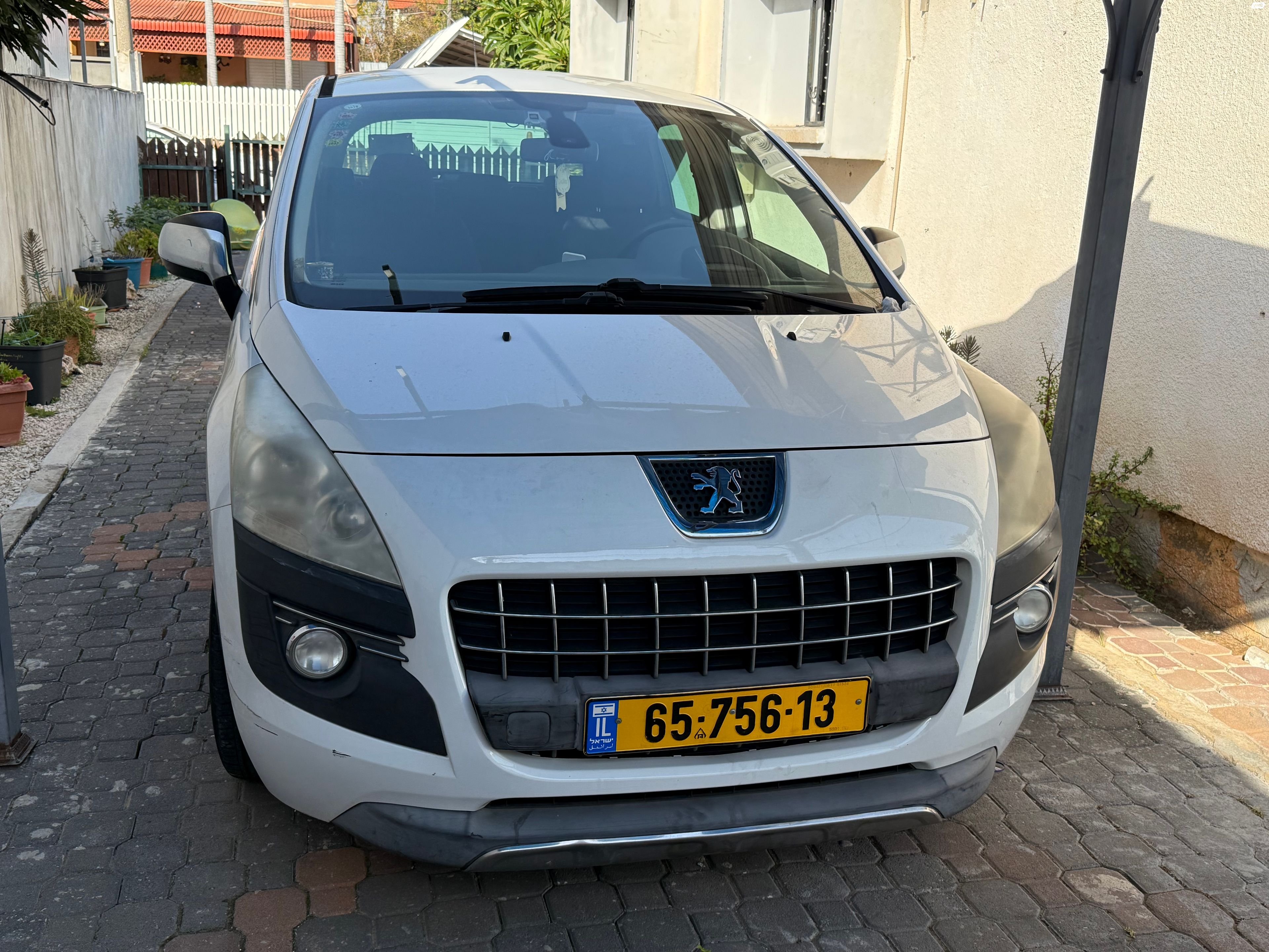 מודעת רכב פיג'ו 3008
