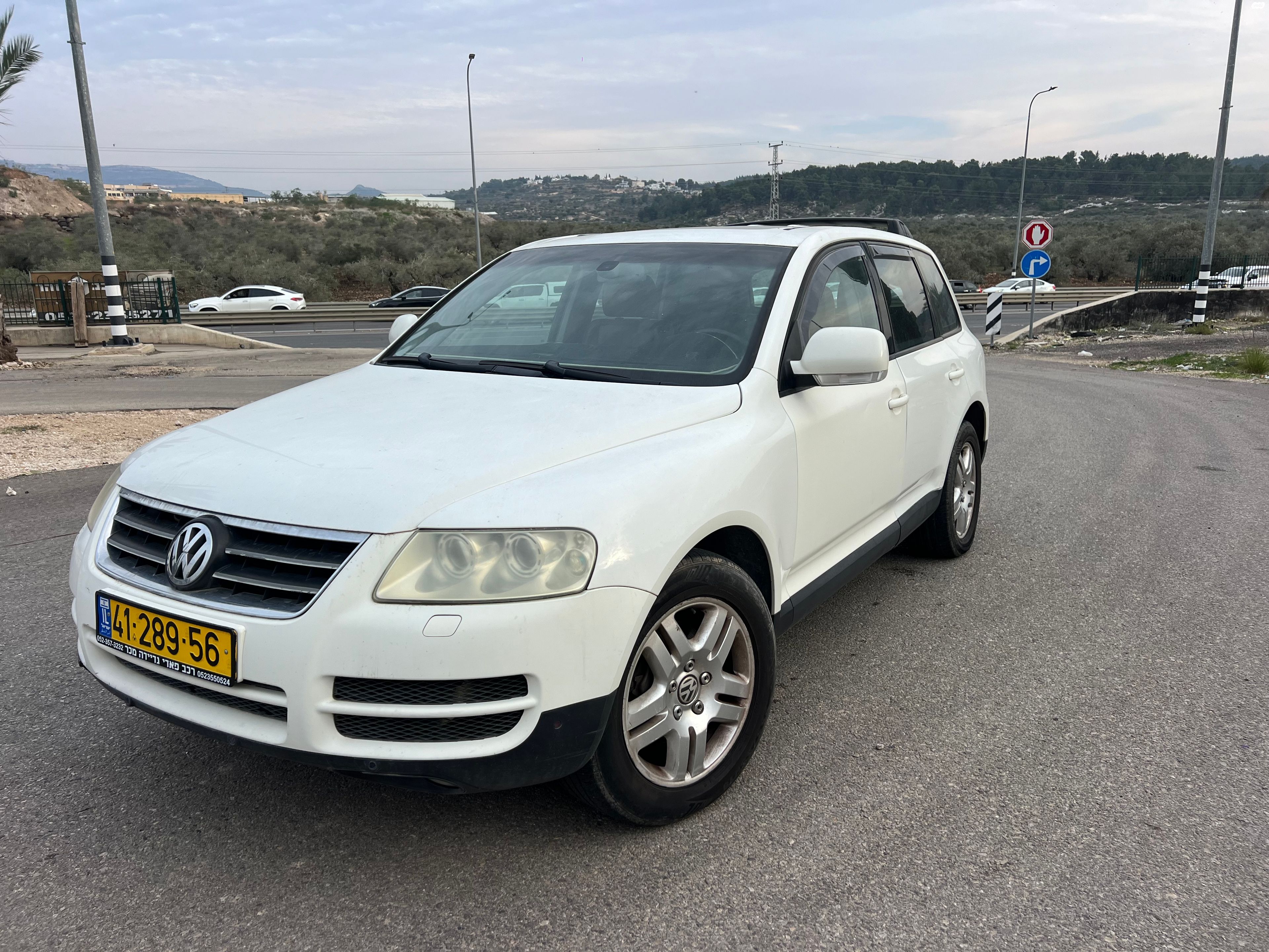 מודעת רכב פולקסווגן טוארג