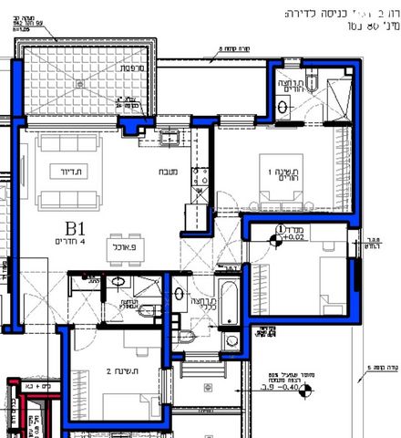 דירה, יעקב פיכמן 5, קרית אילון, חולון