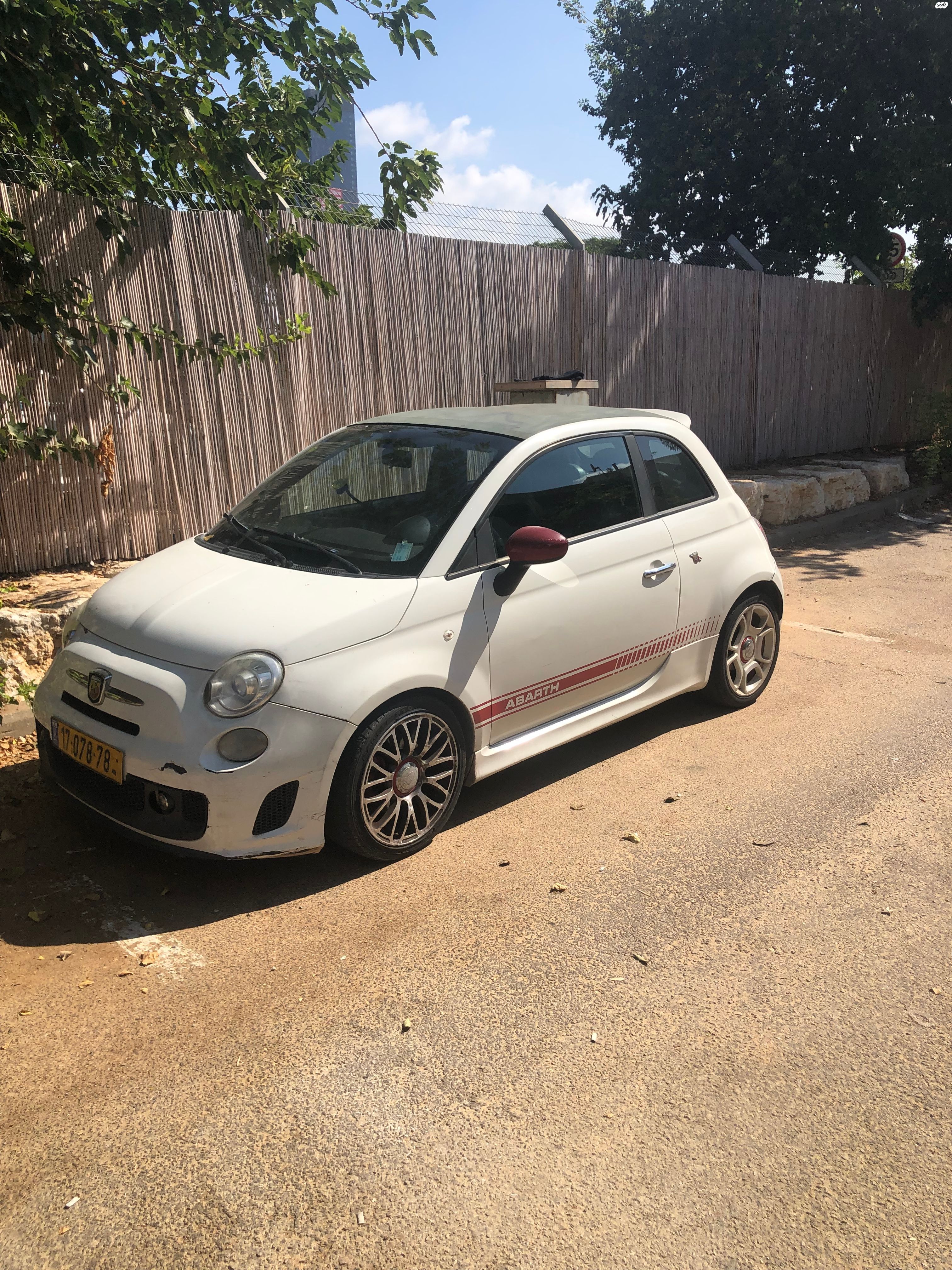 מודעת רכב אבארט 500